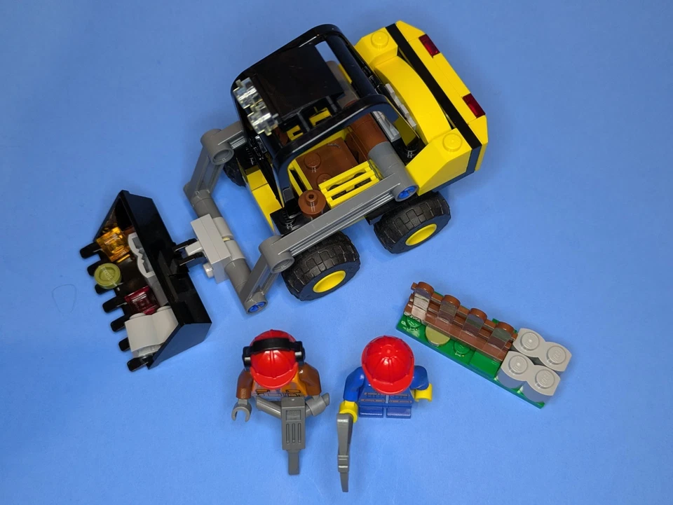 LEGO City: Juego de cargador de construcción 60219 completo con trabajador adicional Foto 2 de 4