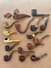 Vintage Tobacco Pipe Lot 50s/60s/70s International Collection England Italy