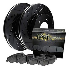 Front Brakes and Rotors Kit Front Brake Pads Brake Rotors and Pads Ceramic