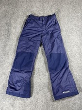 Columbia Omni Tech Bugaboo Snow Pants Kids Large Blue Winter Sports Boys Outdoor