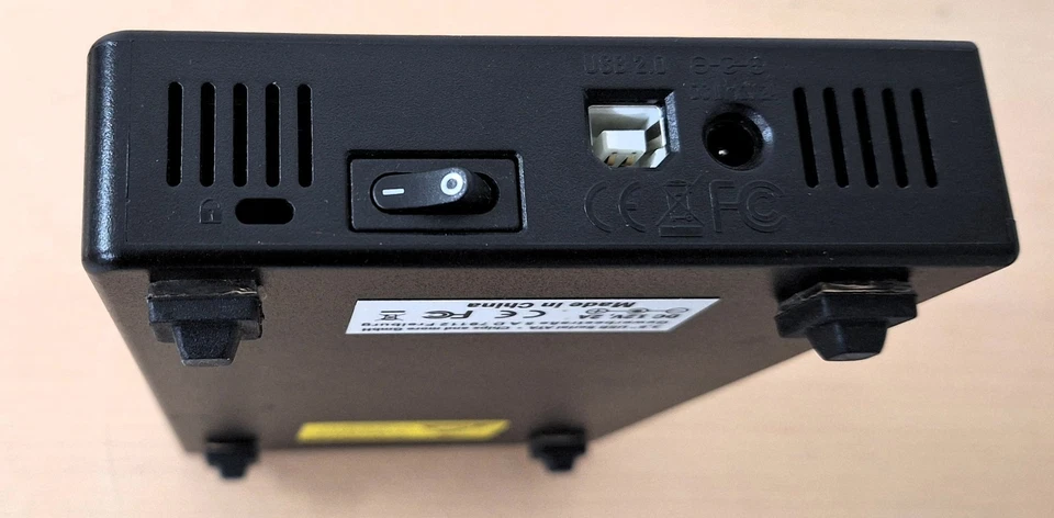 Gehäuse CN Memory für externe Festplatte mit 500 GB SATA HDD Hitachi, geprüft - Bild 3 von 4