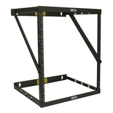 Tripp Lite 19 Inch 12U Open Frame Wall Mountable Heavy Duty Rack Cabinet - Black
