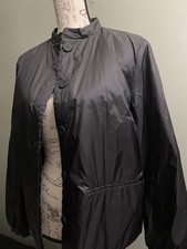 Massimo Dutti Large Light puffer full Button down jacket outdoor New