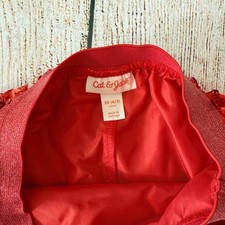NWOT - Cat  Jack - Girls XS - Red Sequin Skirt