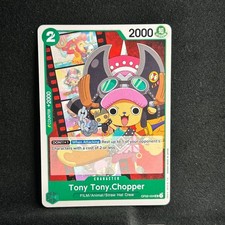 Tony Tony.Chopper op02-034 UC, (manga art by Eiichiro Oda) One Piece card, 1st e