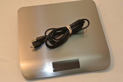 ONYX Digital Postal Scale 5 lb, Stainless Steel, USB Powered NEW