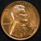 1930-S Lincoln Wheat Penny Cent Uncirculated Red Brown BU RB