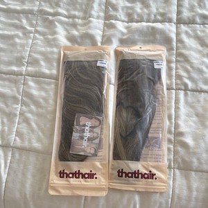 thathair. 12 Inch Hair Extensions AM02 10N24/8 2 Packs Hair Extension Set