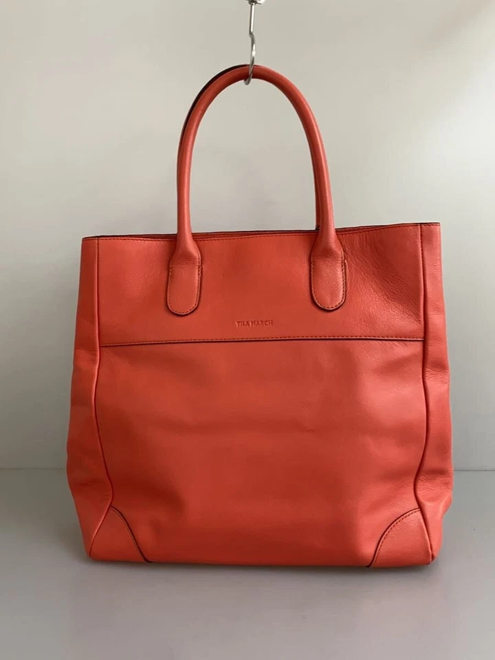 Bolso de Mano TILA MARCH Cuero ORN Liso Foto 3 de 4