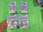 SKYLANDERS SUPERCHARGERS POWER BLUE TRIGGER HAPPY SPLAT GOLD RUSHER SET COMPLETE