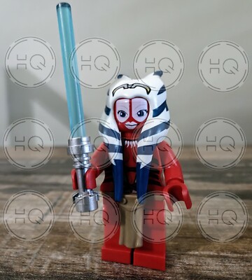 **NEW** LEGO Shaak Ti Jedi Master Minifigure With Custom Torso