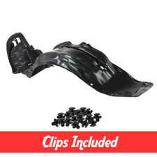 Front Driver Side Fender Liner W Clips For 1994-2001 Acura Integra Ac1248101