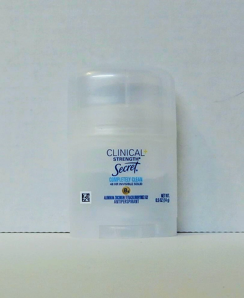 6 Secret Clinical Strength Completely Clean Invisible Solid Antiperspirant 0.5oz - Image 2 of 3