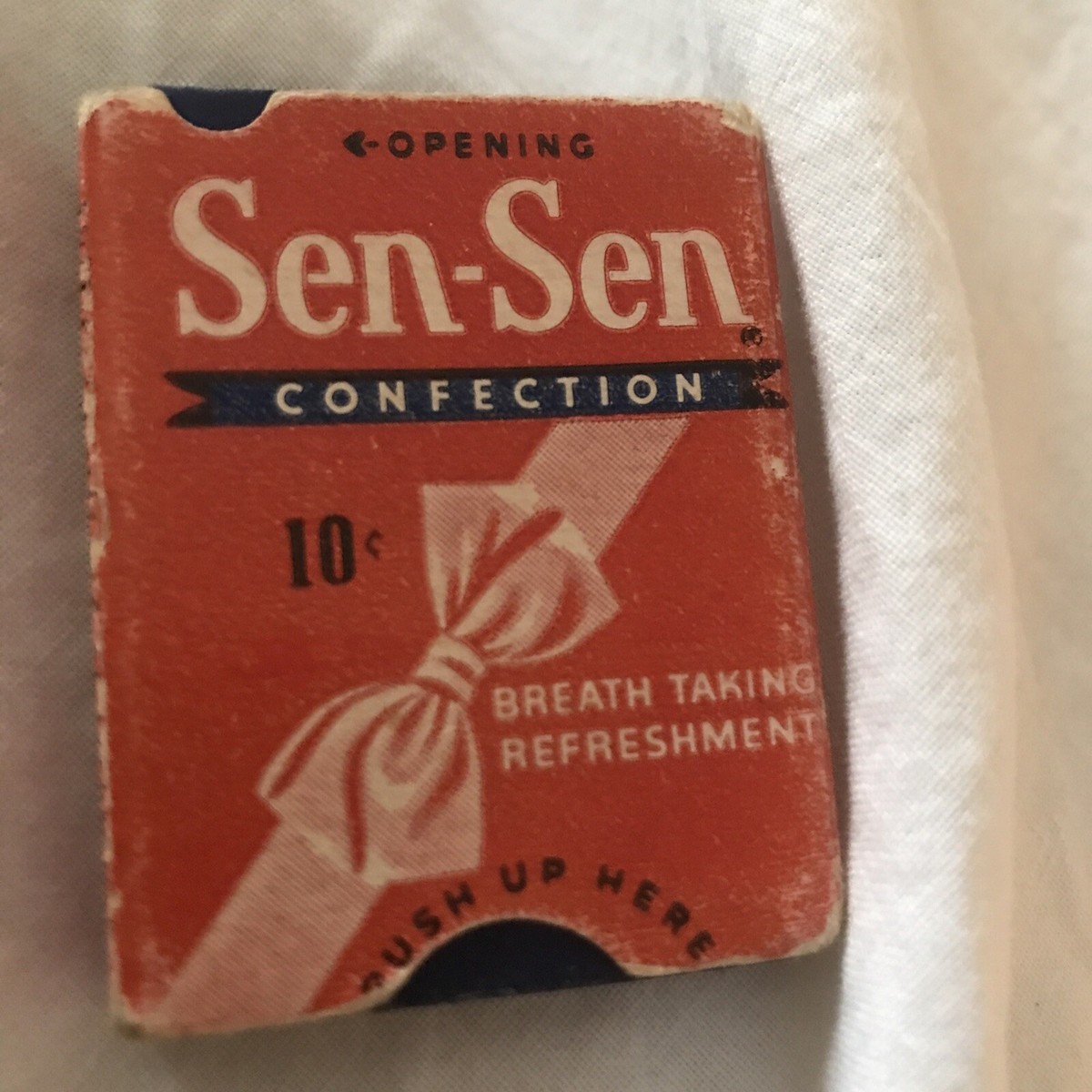 Sen-Sen Confection Licorice Breath Original Box With Content 10