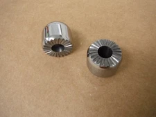 TWO (2) MITSUBISHI wire edm UPPER & LOWER POWER FEED CONTACTS X056C075H04 WM009