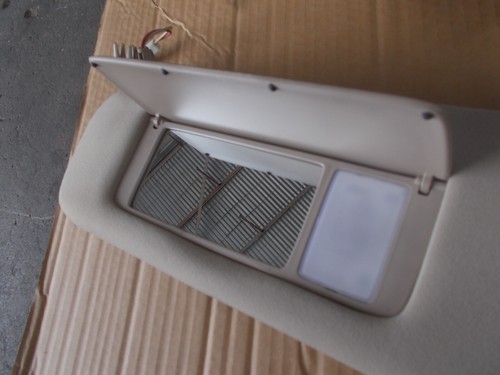 TOYOTA JZS147 ARISTO 2JZGTE sun visor beige pair sec/h #2 - Picture 9 of 11