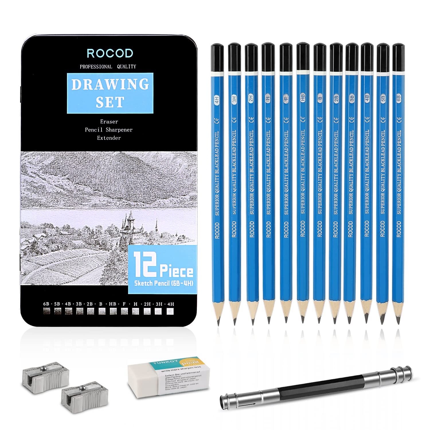 S 6b-4h For Artists, Beginners, Kids & Adults Drawing.