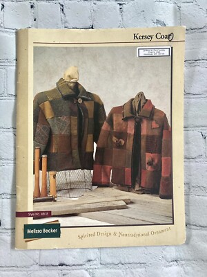 Pattern Leaflet Kersey Patchwork Coat Melissa Becker UNCUT Style #MB18