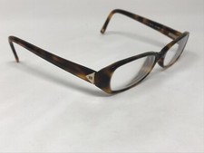 ESCADA VES174 COL.09AJ Eyeglasses Frame Italy 53-15-140 Brown Tortoise KZ72