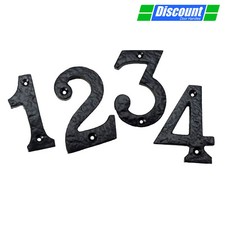 Antique 3 Inch Door Numbers for Front Door 0 - 9 Numerals