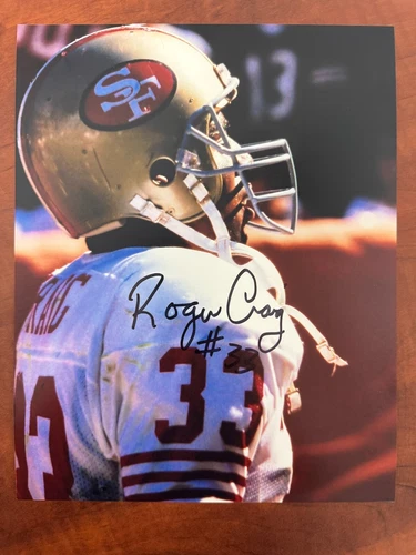 Roger Craig signed SAN FRANCISCO 49ERS 8 X 10 photo