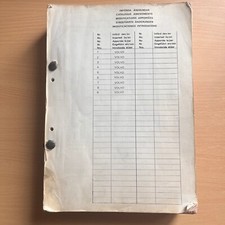 1968 Volvo P120 P130 P220 B18 Parts Catalogue...