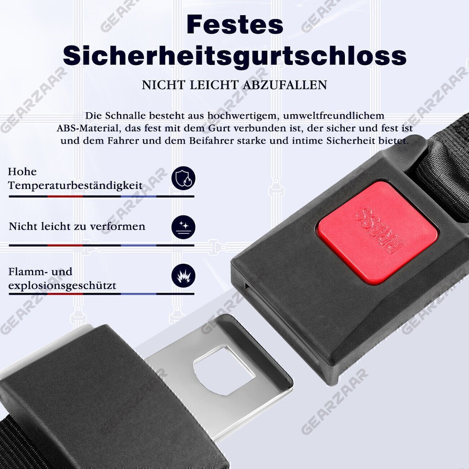 Beckengurt 2 Punkt Sicherheitsgurt LKW Auto PKW Boot E4
