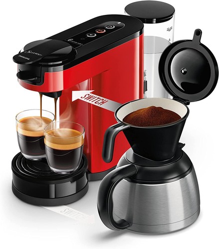 Philips SENSEO® Switch 2 en1- Cafetera de Goteo y L. Termica | eBay