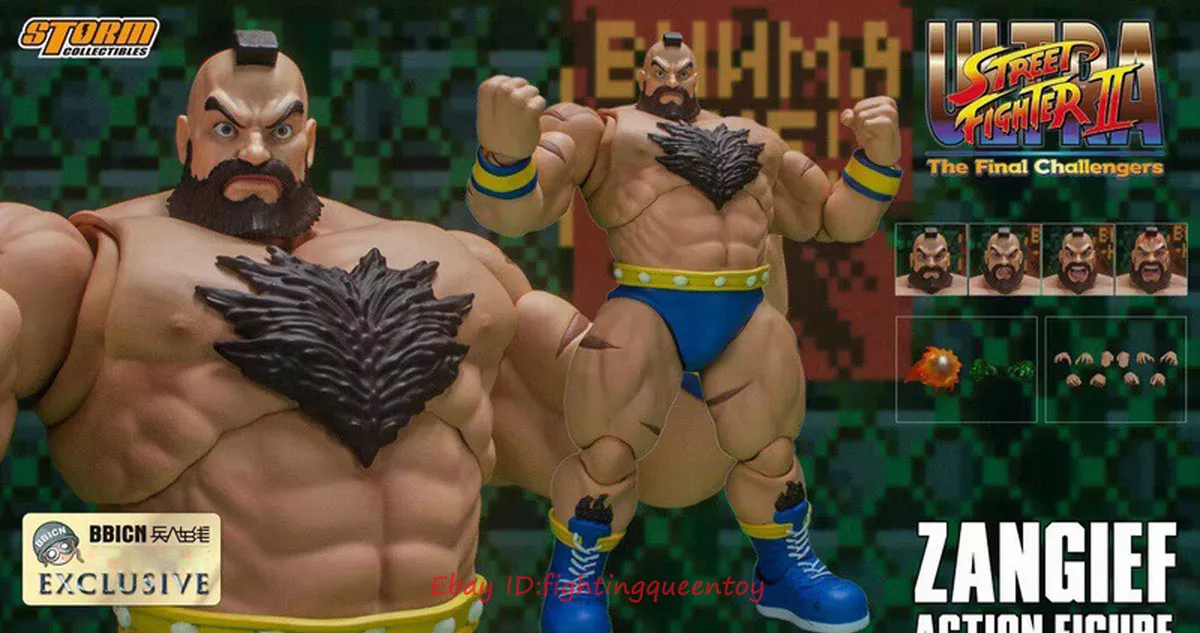 Ultra Street Fighter II - Storm Collectibles - Zangief 1:12 scale figure