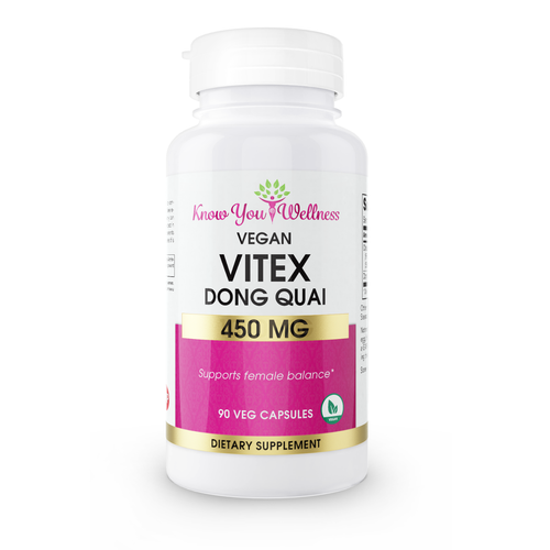 Vitex Chasteberry for Fertility Boost PMS Acne Stimulate Ovulation