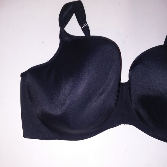 Cacique Bra 42DDD Black Solid Underwire - image 3