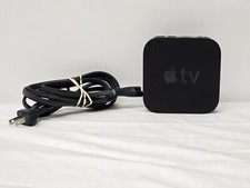 TV Apple OEM A1427 HD Media Streamer - Genuine Apple Remote w/ AC Black 