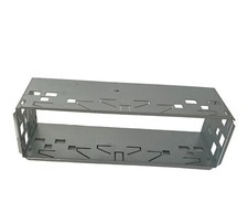 GABBIA METALLO FASCIA SUPPORTO MONTAGGIO AUTORADIO 1 DIN ISO RICAMBIO UNIVERSALE