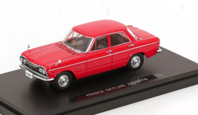 Nissan Prince Skyline 2000GT-B (rot) 1966 Maßstab 1:43 von Ebbro