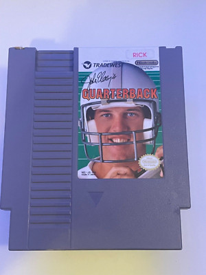 JOHN ELWAY QUARTERBACK NES NINTENDO TESTED WORKING
