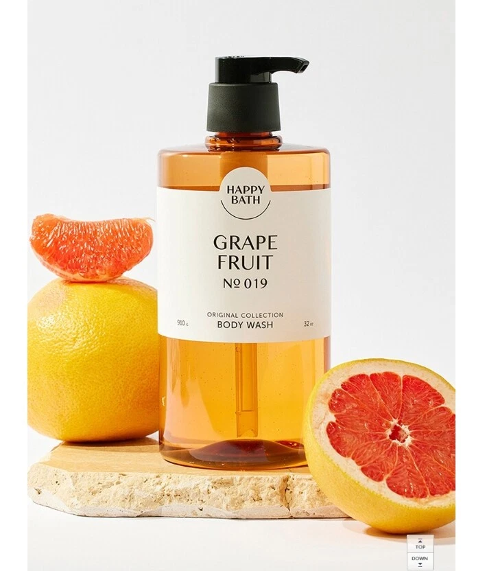 Happy Bath Original Collection Body Wash Grapefruit Flavor 910g x 2ea