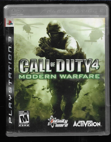 Call of Duty 4 Modern Warfare (Sony PlayStation 3) + Manual