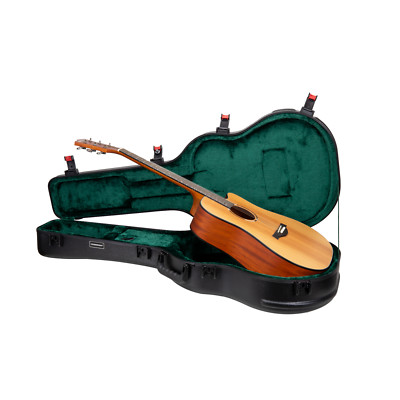 Crossrock Scratch-resistant Case for 12-String Acoustic Dreadnought Guitars