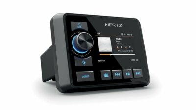 Hertz HMR 20 3'' 2-zone USB Bluetooth Ready Digital Media Gauge Mount Receiver
