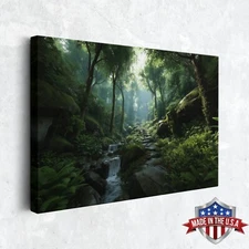 The Breath of Green Wall Art, Canvas Print for Home Decor, Wall Decor Poster