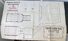 American Society Of Tool Engineers New Era Exposition ASTE Exhibit Floor Plan