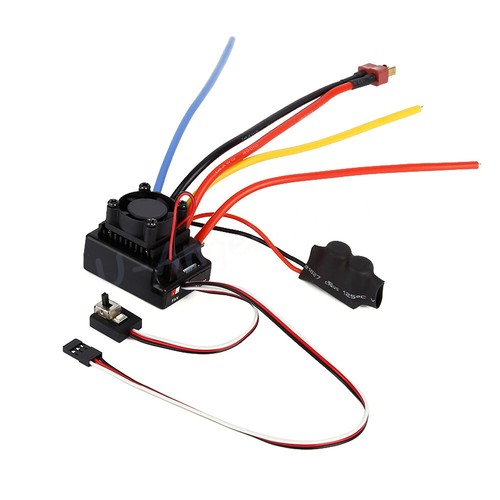 1/10 80A Adjustable Sensored/Sensorless Brushless ESC For Rc Car Truck - Picture 1 of 5