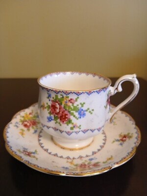 Teacup Royal Albert Petit Point China 778676 Royal Albert Petit