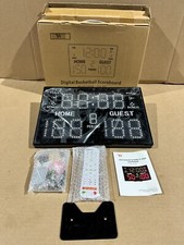 YV Portable Electronic Scoreboard Tripod Mount LED Display for Basketball NEW