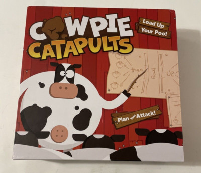 Cowpie Catapults Board Game by The Good Game Company - 2021 Edition - Complete!