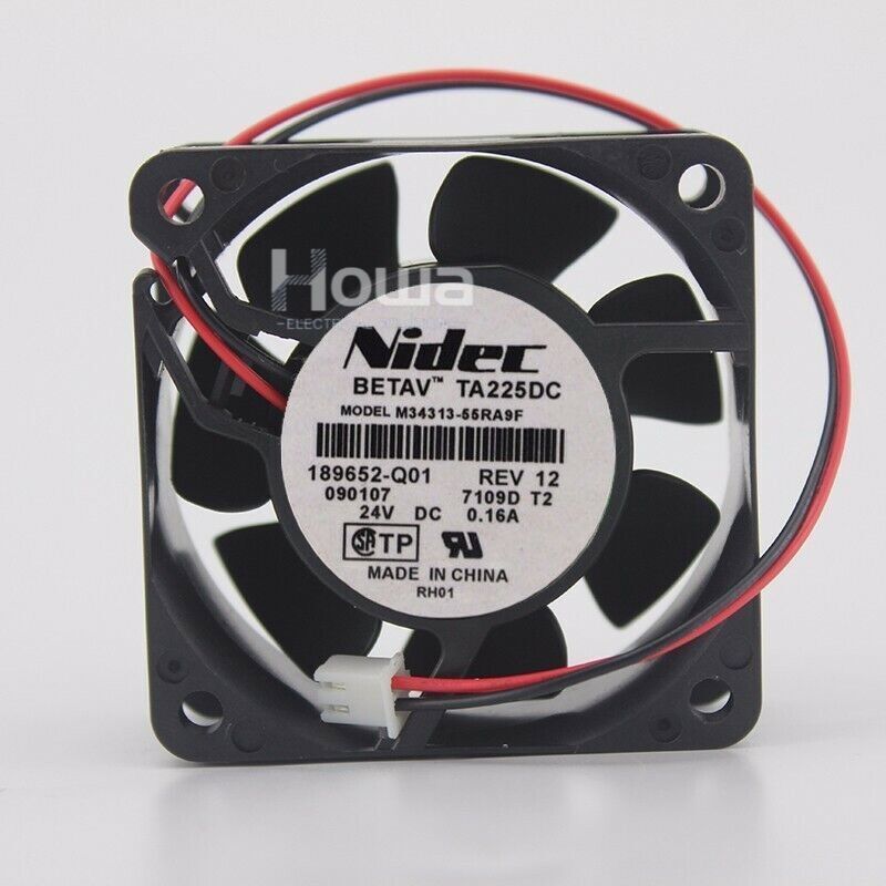 Original Nidec M34313-55RA9F DC 24V 0.16A 2 Wire Inverter Cooling