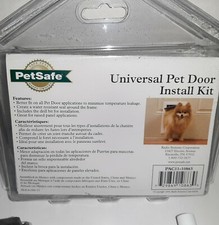 Pet Safe Universal Pet Door Install Kit Open Unused