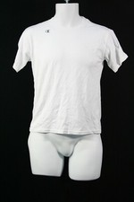 921X06 Champion T385 Youth Vapor Cotton T-Shirt Medium White