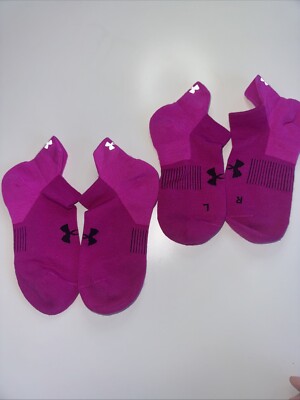 2 Paare Damen Füßlinge No Show Under Armour S 32-37