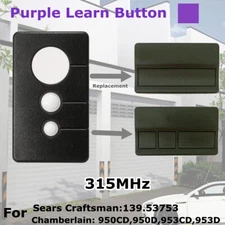 Garage Gate Door Opener Remote Control 315MHZ For Liftmaster 371LM 372LM 373LM